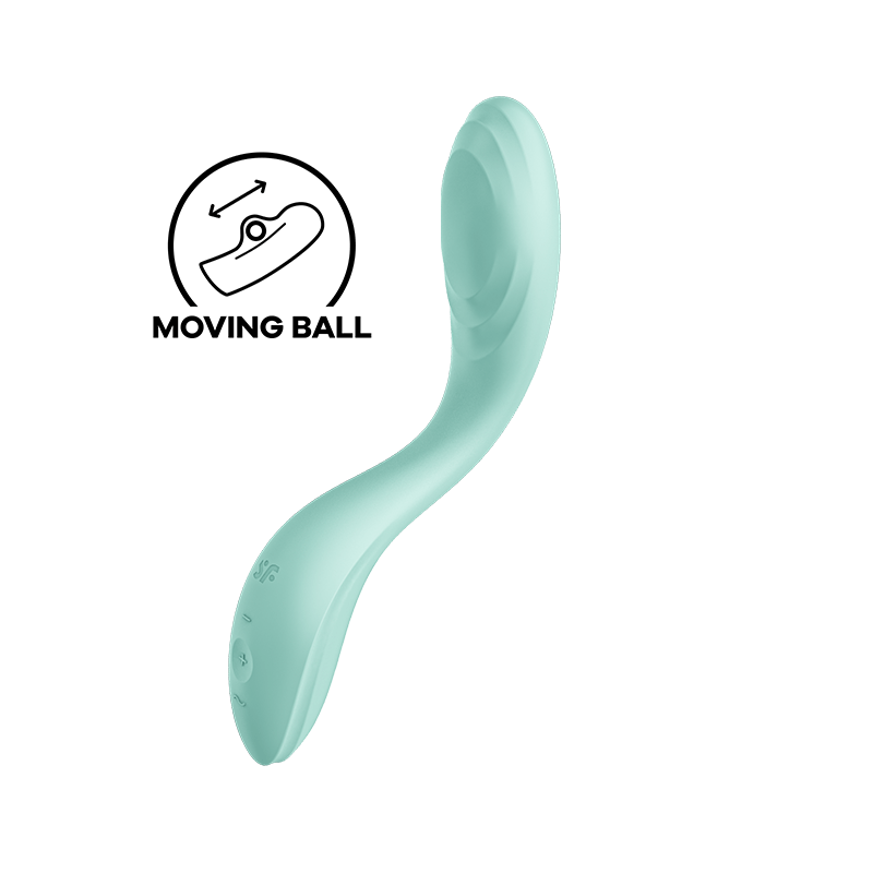 Satisfyer - Vibrateur Spot G Rrrolling Pleasure Vert